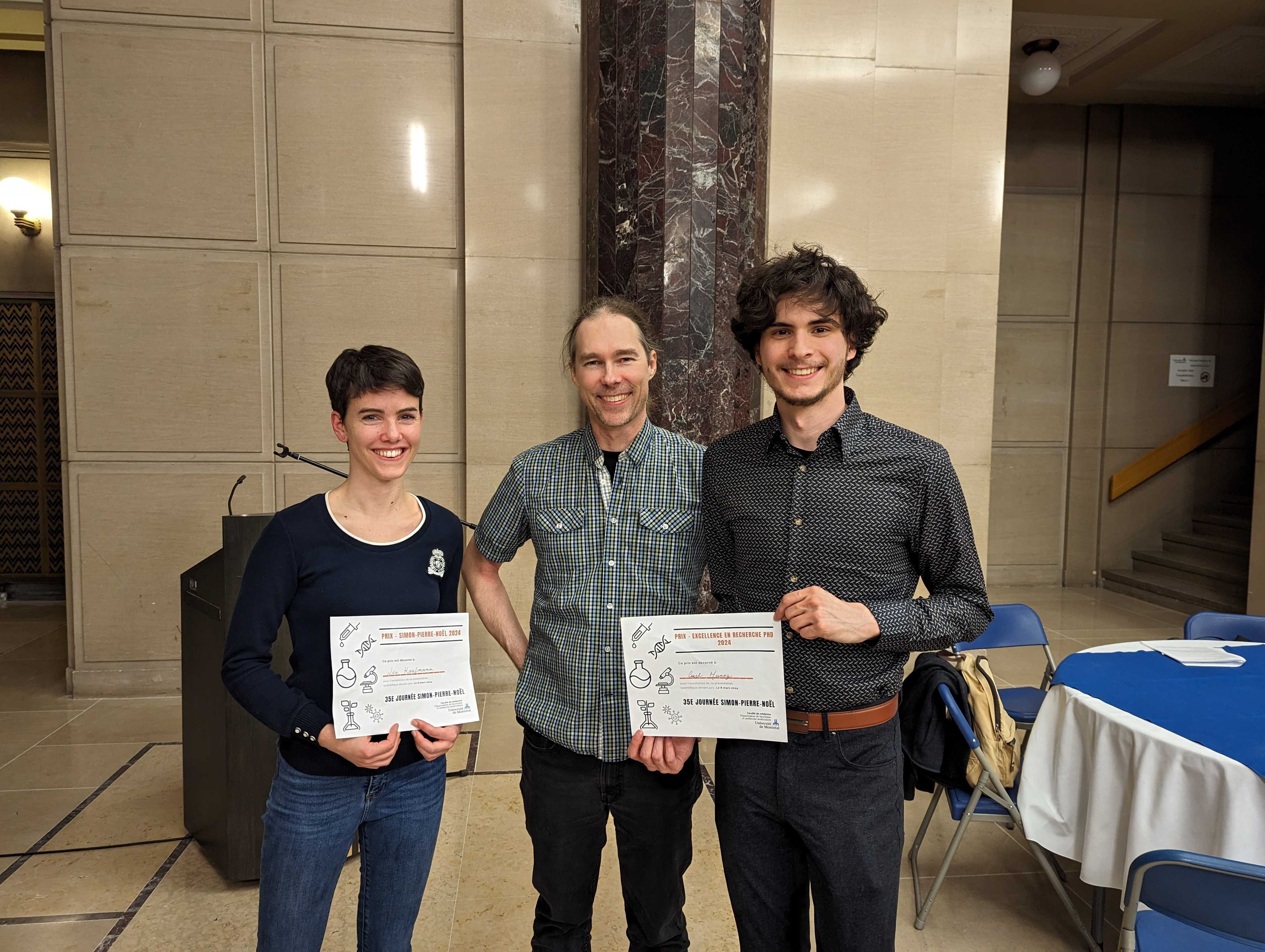 Léa Kaufmann et Carl Munoz remportent des prix de meilleures ...